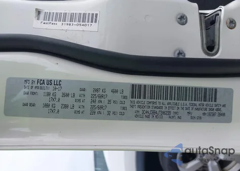 2018 Jeep Compass Latitude 4X4 из США, поврежденный, VIN 3C4NJDBB4JT206239